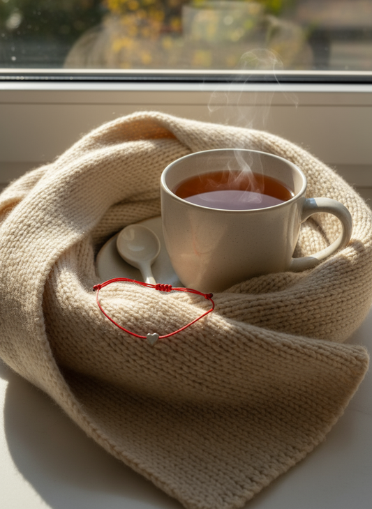 Herz Freundschaftsarmband "Heart Bond" Rot