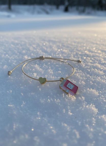 Bookie Edition Beige/Rosa