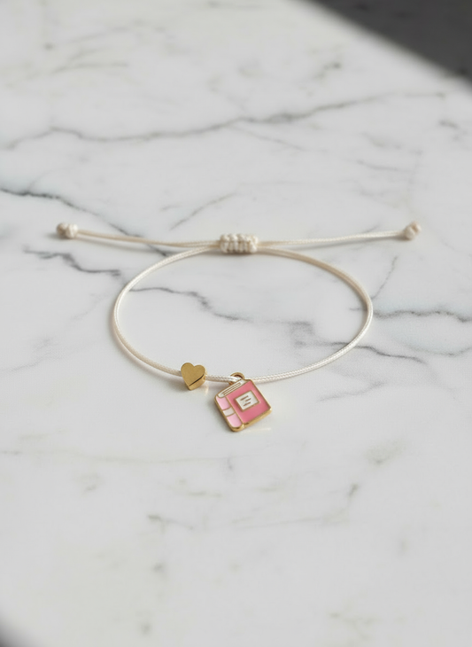 Bookie Edition Beige/Rosa