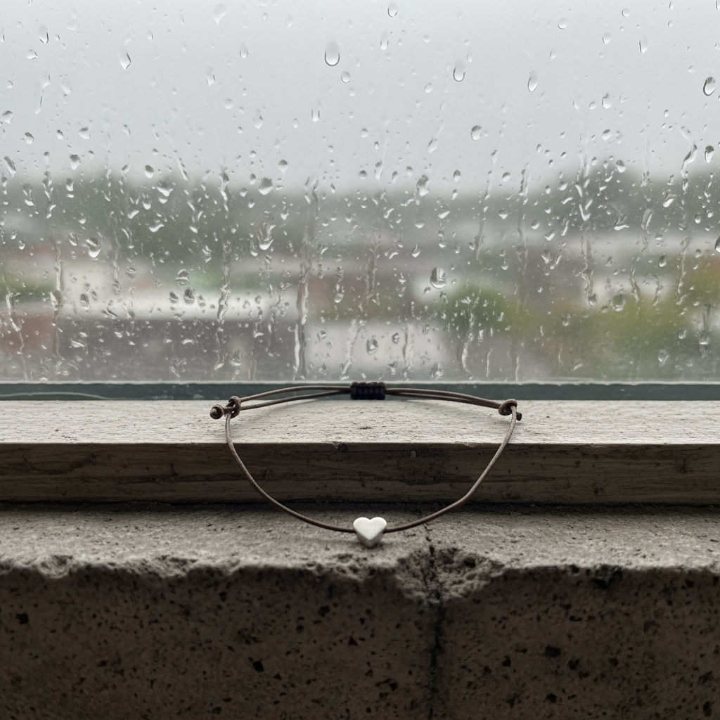 Herz Freundschaftsarmband "Heart Bond" Braun