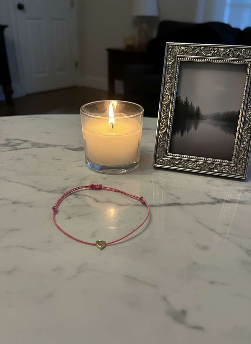 Herz Freundschaftsarmband "Heart Bond" Rosa